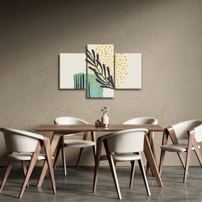 Kép - Absztrakt lapok N⁰3 (90x60 cm)