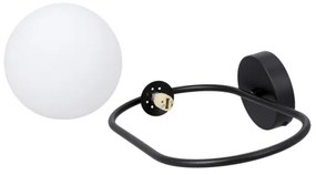 Fali lámpa CORDEL 1xG9/28W/230V fekete