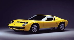 Fotográfia Lamborghini Miura SV car model, 1973