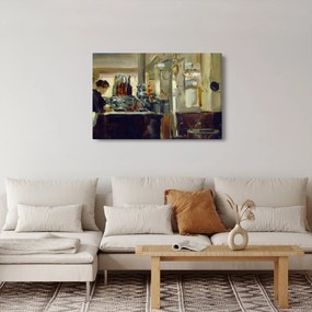Kép - Style of Edouard Manet, Bon Bock Cafe, reprodukciók (90x60 cm)