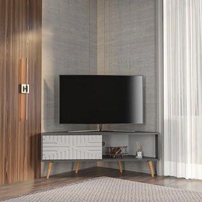 Mora - Anthracite, White