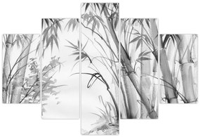 Kép - Bambusz erdő (150x105 cm)
