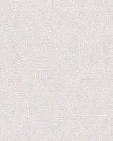 Bézs tapéta geometrikus dombornyomással vinil rombuszok a flizelinen