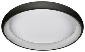 ITALUX ALESSIA mennyezeti lámpa fekete, 3000K melegfehér, beépített LED, 2750 lm, IT-5280-850RC-BK-3