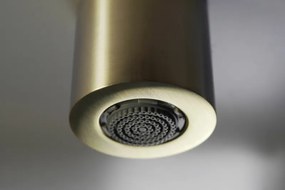 Silia Hexa falsík alatti zuhanyszett, szálcsiszolt arany