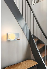 Nordlux - Fali lámpa polccal LILIBETH 1xE14/25W/230V kék