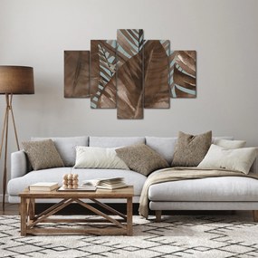 Kép - Pálma levél, akvarell (150x105 cm)