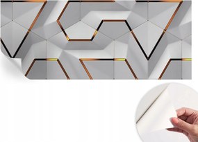 Prémium fali öntapadós fotótapéta Háromdimenziós minták 250x104 cm