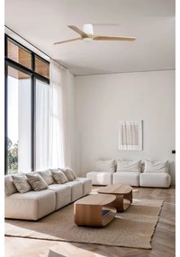 FARO 33838WT-1TW-LED Stm.vent. HEYWOODTUBL 10W/230V fenyő/fehér pr.132cm WT+DO