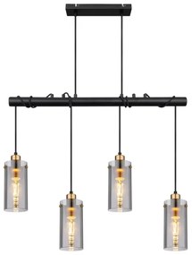 Globo 15564-4H - Csillár zsinóron FANNI 4xE27/40W/230V