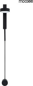 King Home MOOSEE CLARID BLACK MSE010400207 Fali lámpa 1x8W/LED 3000K 640LM IP20
