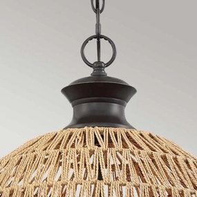 Quoizel QZ-CASABLANCA-3P-PBZ - Láncos csillár CASABLANCA 3xE27/60W/230V