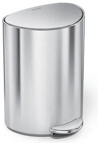 Simplehuman Pedálos szemetes 6 l szálcsiszolt rozsdamentes acél SHCW2106
