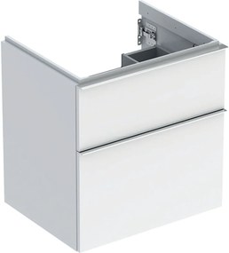Geberit iCon szekrény 59.2x47.6x61.5 cm Függesztett, mosdó alatti fehér 502.303.01.2