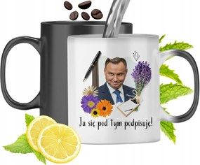 Duda András Színváltó Mágikus Bögre fényképes nyomtatással