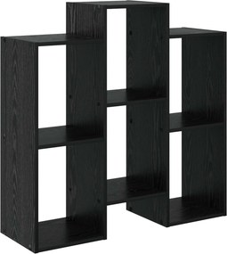 vidaXL Széf Fekete tölgy 90 x 30 x 90 cm