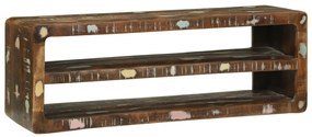 TV szekrény 100x32x36 cm Tömör fa újrahasznosított