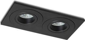 RENDL GALO II zápustná černá 230V LED GU10 9W IP65