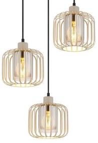 Globo 15758-3H - ALFRED kábeles függeszték 3xE27/40W/230V