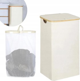 Keskeny Nagy Szennyestartó Kosár Játék Fedővel Fekete 63L