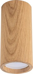 ZUMA LINE 3100103 OAK Hengeres Mennyezeti Lámpa Faipari GU10 IP20