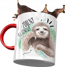 Bögre Piros Vicces Képes De Lusta Ajåndék Nyomtatott Fotóval