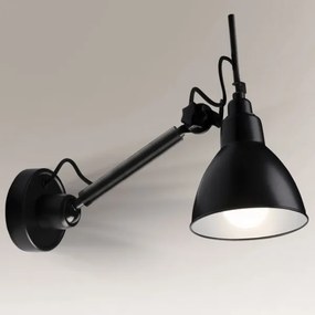 Shilo 4481 - Fali lámpa DAISEN 1xE27/15W/230V fekete