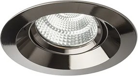 RENDL SPARKLE süllyesztett lámpa fekete króm 230V LED 5W 24° 3000K