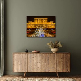Kép - A Parlament palotája, Bukarest, Románia (70x50 cm)