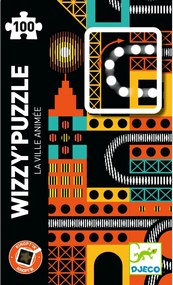 Varázs puzzle - Városi nyüzsgés, 100 db-os - The lively city