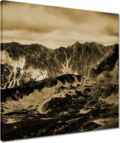 Vászonkép 50x50 Tátra Lengyel hegyek Kilátás