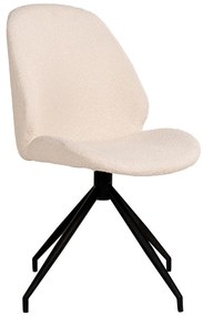 Monte Carlo forgó étkezőszék ecobőr fehér