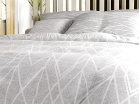 Renforcé pamut ágyneműhuzat GRAY STRIPES szürke Ágyneműhuzat mérete: 70 x 90 cm | 140 x 200 cm