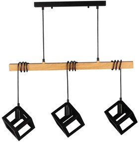 Csillár zsinóron SWEDEN 3xE27/20W/230V