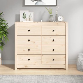 tömör fenyőfa kisszekrény 100 x 40 x 90 cm