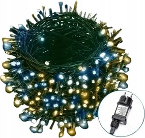 KarĂĄcsonyfa lĂĄmpĂĄk Aigostar 300LED 15m Meleg-hideg SzĂn