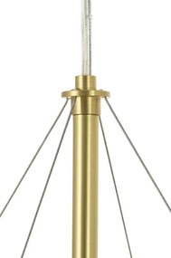 KING HOME MD8167-L ILLUSION Glamour Függesztett Lámpa Arany LED IP20