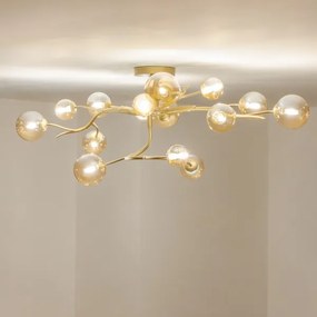 Brilagi - LED Felületre szerelhető csillár MISTEL 15xG9/3W/230V arany