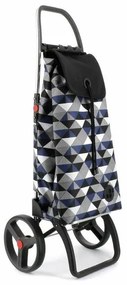 Rolser I-Max Sahara 2 Logic RSG bevásárlótáskakerekeken, kék színben
