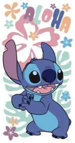 Disney Lilo és Stitch, A csillagkutya Hawaiian Harmony fürdőlepedő, strand törölköző 70x140cm (Fast Dry)