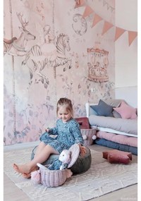 Fehér mosható kézi szövésű pamut szőnyeg 140x200 cm Tribu Natural – Lorena Canals