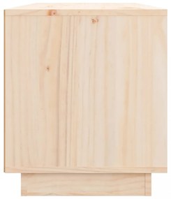 tömör fenyőfa TV-szekrény 80x34x40 cm