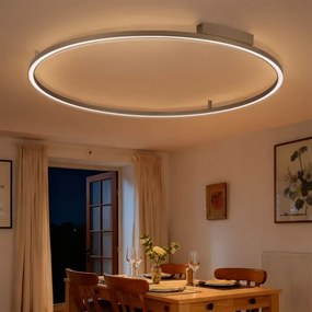 Brilagi - LED dimmelhető lámpatest PORTOFINO LED/85W/230V Ø 120 cm bézs + távirányító