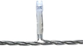 Nedis CLLC360C - LED Kültéri karácsonyi függöny 360xLED/7 funkciós 14m IP44 hideg fehér