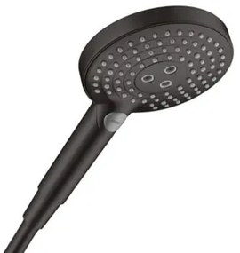 Hansgrohe Raindance-Select kézi zuhany kerek matt fekete 26530670