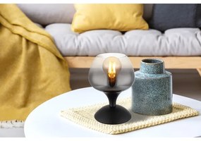 Globo 15548T2 - Asztali lámpa MAXY 1xE27/40W/230V fekete