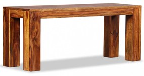 tömör kelet-indiai rózsafa pad 110 x 35 x 45 cm