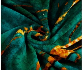 Mikroplüss ágyneműhuzat TARELI türkiz Ágyneműhuzat mérete: 70 x 80 cm | 140 x 200 cm