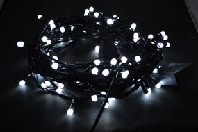 KarĂĄcsonyfa FĂ©nyfĂŒzĂ©r 100 Led FehĂ©r Hideg TejfehĂ©r 10M