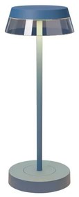Redo 90310 - LED Dimmelhető asztali lámpa ILUNA LED/2,5W/5V 3000 mAh IP65 kék